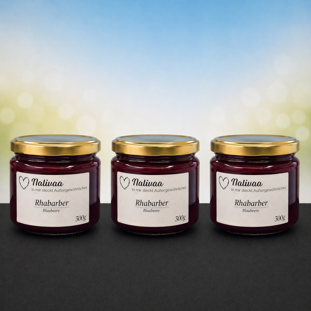 Rharbarber | Blaubeere